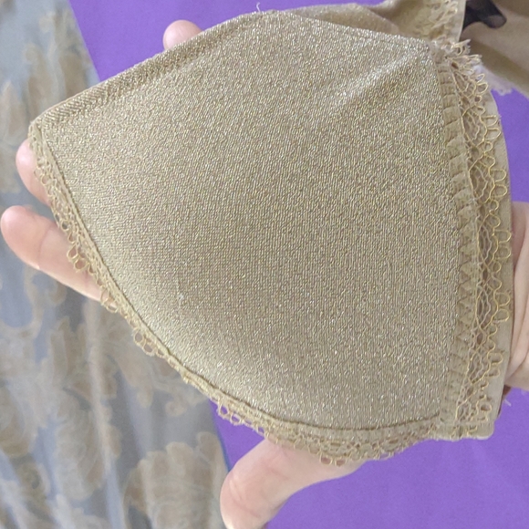 Imtimissimi metallic gold  soft cup bra. Size is missing fits 34B/C - Picture 6 of 8